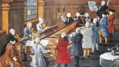 vocal and instrumental concert in the baroque period 1771 gouache germany 18th century 162279496 58448b5f5f9b5851e576b959 scaled