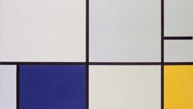 Tableau I by Piet Mondriaan