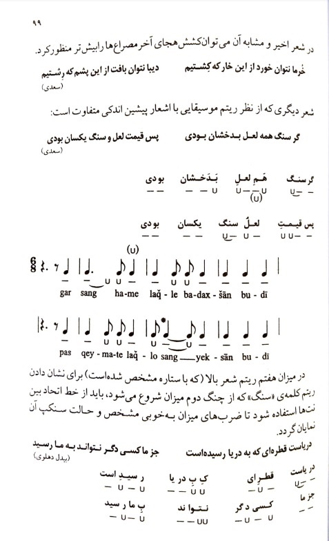 کتاب پیوند شعر و موسیقی آوازی اثر حسین دهلوی